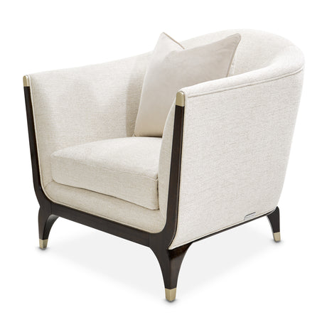 Paris Chic Espresso/Cremini Matching Chair - Ornate Home