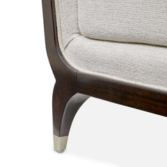 Paris Chic Espresso/Cremini Matching Chair - Ornate Home