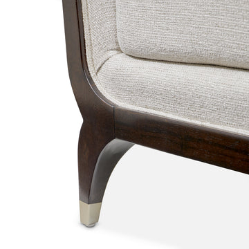 Paris Chic Espresso/Cremini Matching Chair - Ornate Home