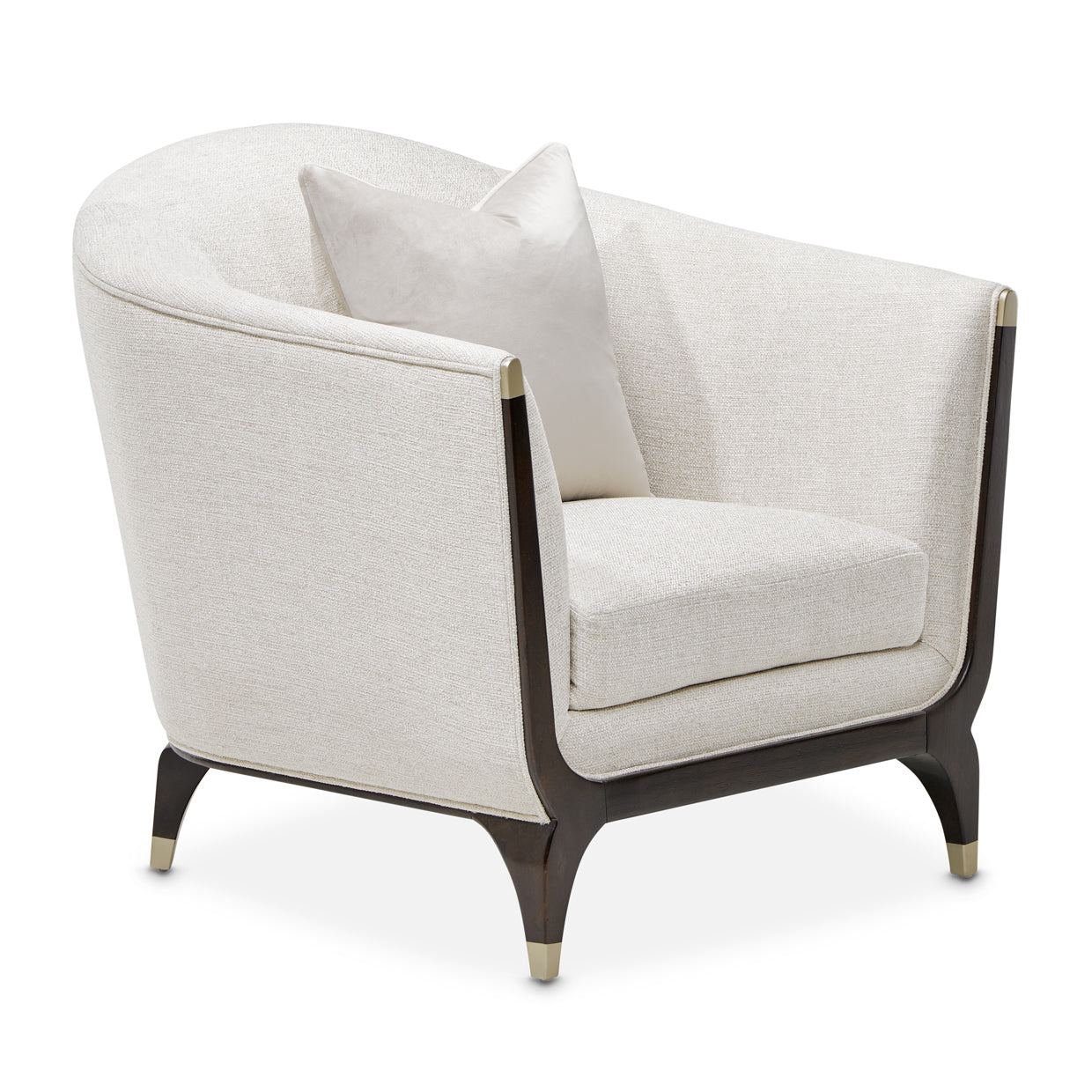 Paris Chic Espresso/Cremini Matching Chair - Ornate Home
