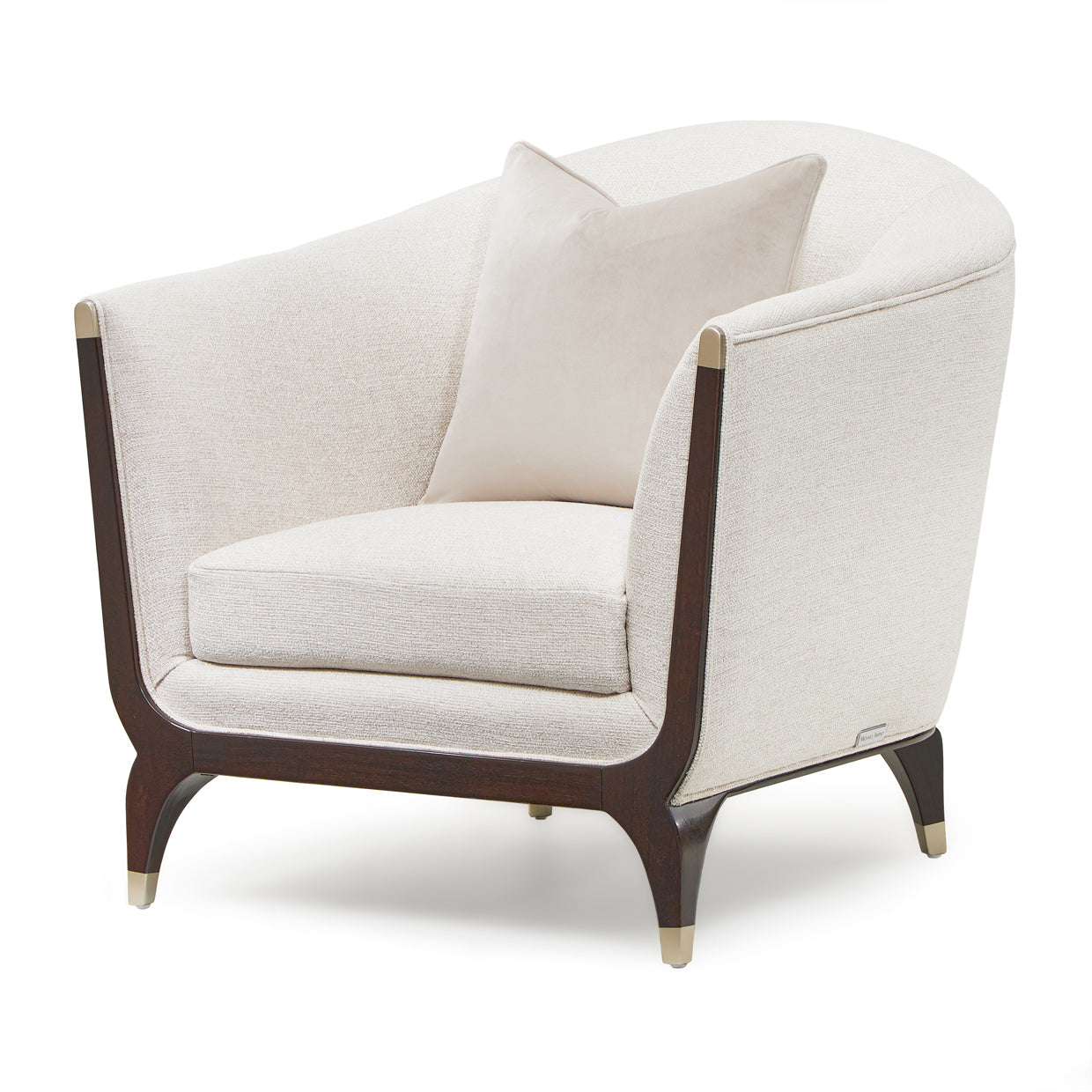 Paris Chic Espresso/Cremini Matching Chair - Ornate Home