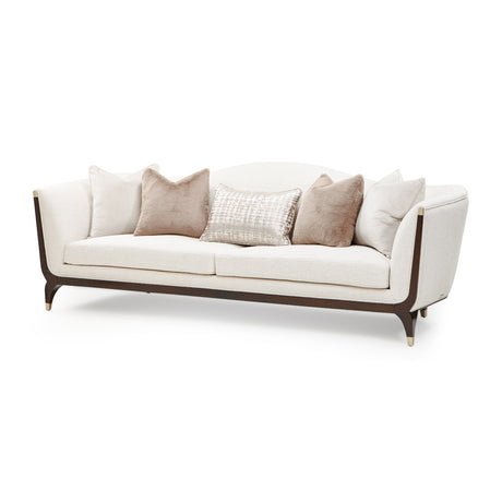 Paris Chic Espresso/Cremini Sofa - Ornate Home