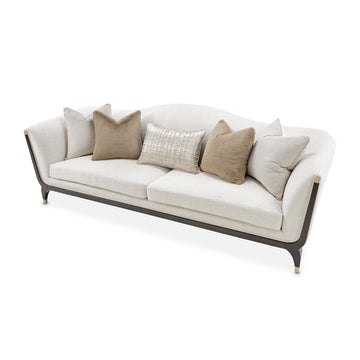 Paris Chic Espresso/Cremini Sofa - Ornate Home
