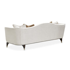 Paris Chic Espresso/Cremini Sofa - Ornate Home