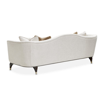Paris Chic Espresso/Cremini Sofa - Ornate Home
