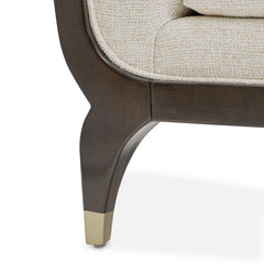 Paris Chic Espresso/Cremini Sofa - Ornate Home