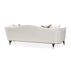Paris Chic Espresso/Cremini Sofa - Ornate Home