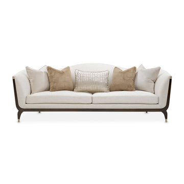Paris Chic Espresso/Cremini Sofa - Ornate Home