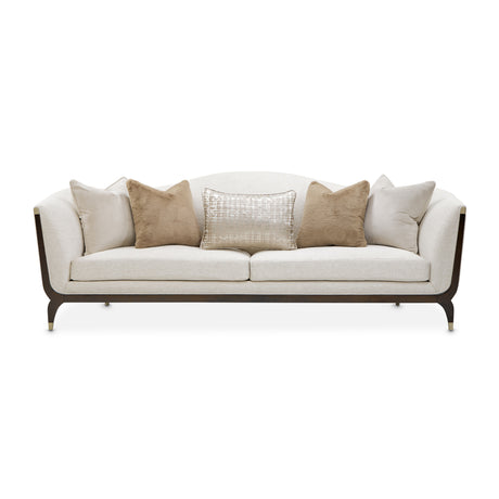 Paris Chic Espresso/Cremini Sofa - Ornate Home