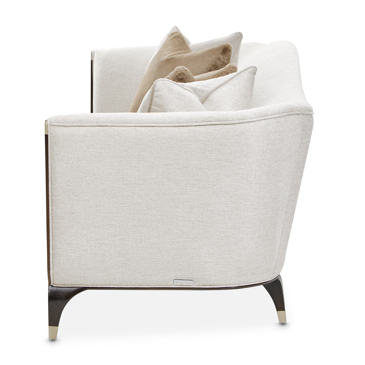 Paris Chic Espresso/Cremini Sofa - Ornate Home