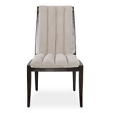 Paris Chic Espresso/Doeskin Dining Side Chair - Ornate Home
