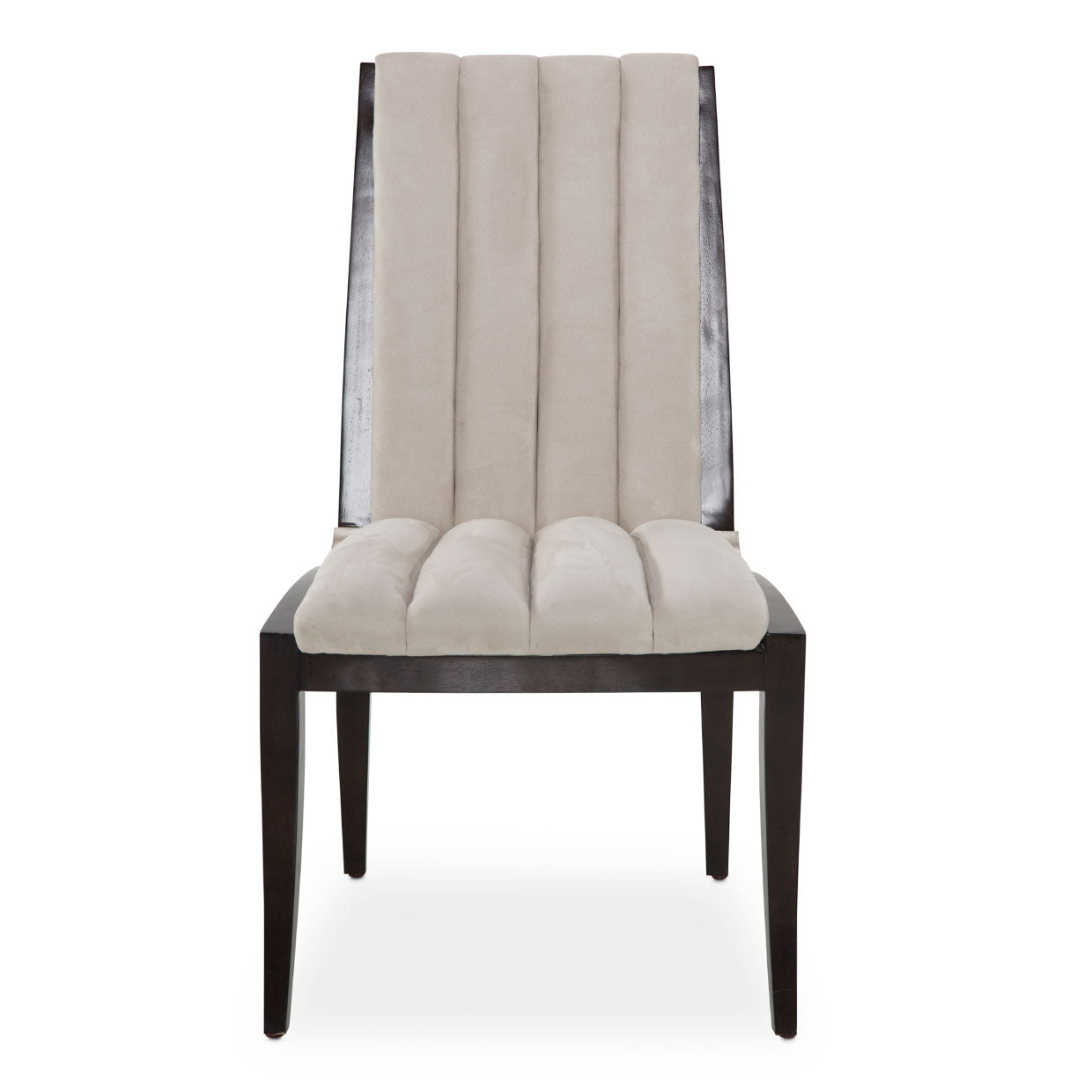 Paris Chic Espresso/Doeskin Dining Side Chair - Ornate Home