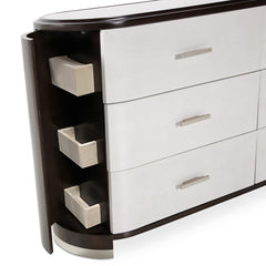 Paris Chic Espresso Dresser - Ornate Home