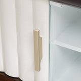 Paris Chic Espresso Media Cabinet - Ornate Home
