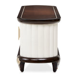 Paris Chic Espresso Media Cabinet - Ornate Home