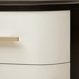 Paris Chic Espresso Nightstand - Ornate Home