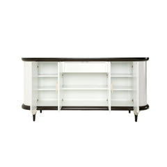 Paris Chic Espresso Sideboard - Ornate Home