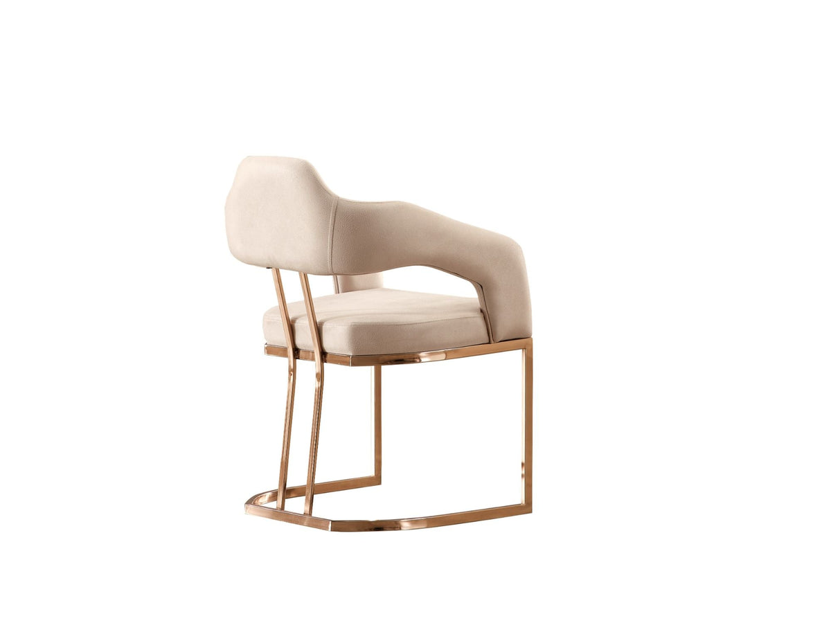 Paris Cream Dining Room Set (Consol With Mirror & Dining Table & 6 Dining Chair) - Ornate Home