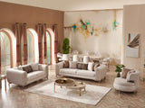 Paris Cream Living Room Set - Ornate Home