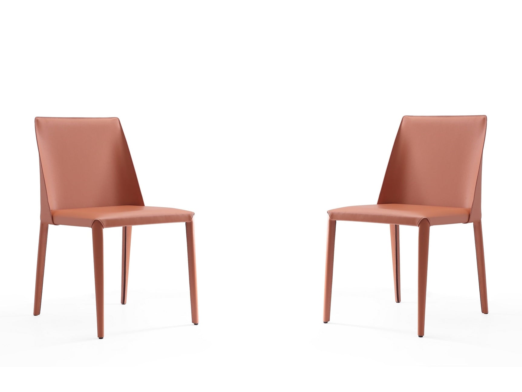 Paris Dining Chair in Clay (set of 2) - Ornate Home