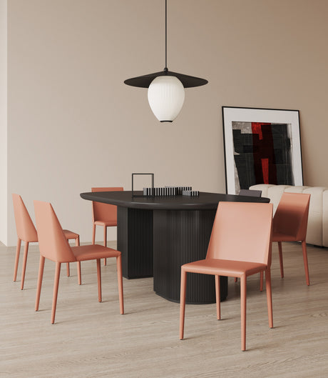 Paris Dining Chair in Clay (set of 2) - Ornate Home