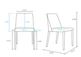 Paris Dining Chair in Clay (set of 2) - Ornate Home