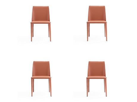 Paris Dining Chair in Clay (set of 4) - Ornate Home