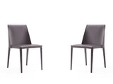 Paris Dining Chair in Grey (set of 2) - Ornate Home