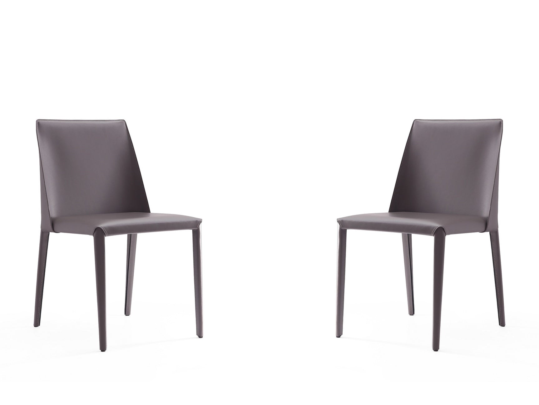 Paris Dining Chair in Grey (set of 2) - Ornate Home