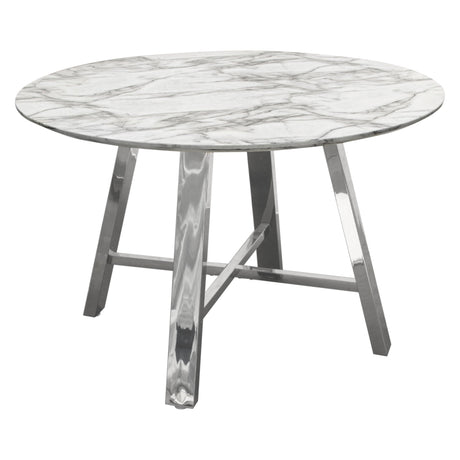 Paris Marble Round Dining Table - Ornate Home
