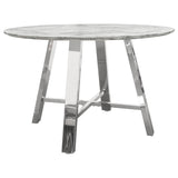 Paris Marble Round Dining Table - Ornate Home