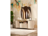 Paris Cream Consol With Mirror