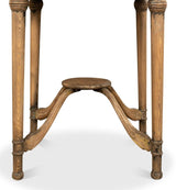 Parisian Salon Brown French Tea Table - Ornate Home