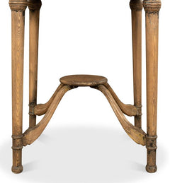 Parisian Salon Brown French Tea Table - Ornate Home