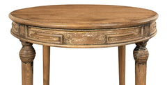 Parisian Salon Brown French Tea Table - Ornate Home
