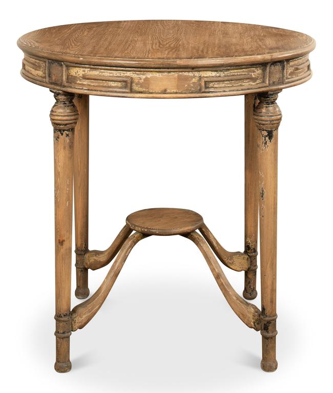 Parisian Salon Brown French Tea Table - Ornate Home