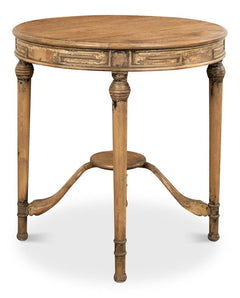 Parisian Salon Brown French Tea Table - Ornate Home