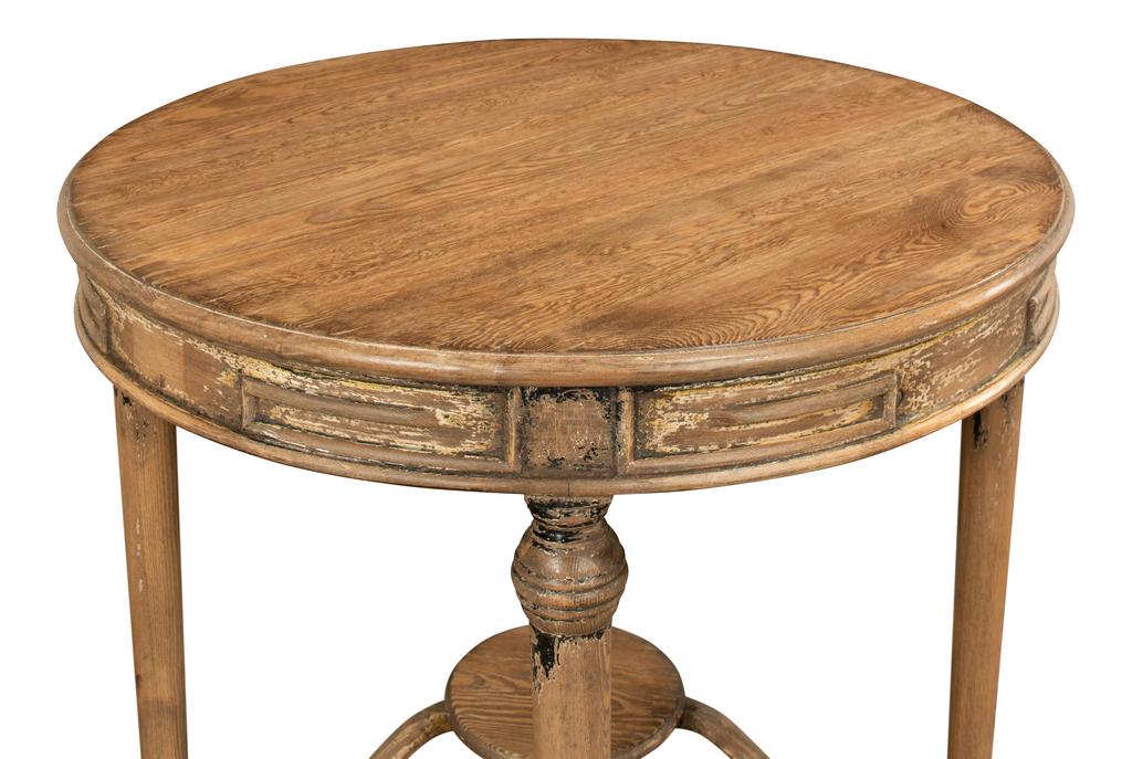 Parisian Salon Brown French Tea Table - Ornate Home