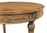 Parisian Salon Brown French Tea Table - Ornate Home