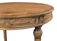 Parisian Salon Brown French Tea Table - Ornate Home