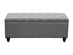 Park Ave Grey Storage Trunk - Ornate Home