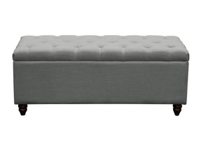 Park Ave Grey Storage Trunk - Ornate Home