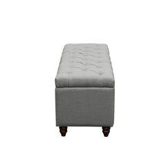 Park Ave Grey Storage Trunk - Ornate Home