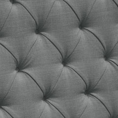 Park Avenue Grey Eastern King Tufted Bed - Ornate Home