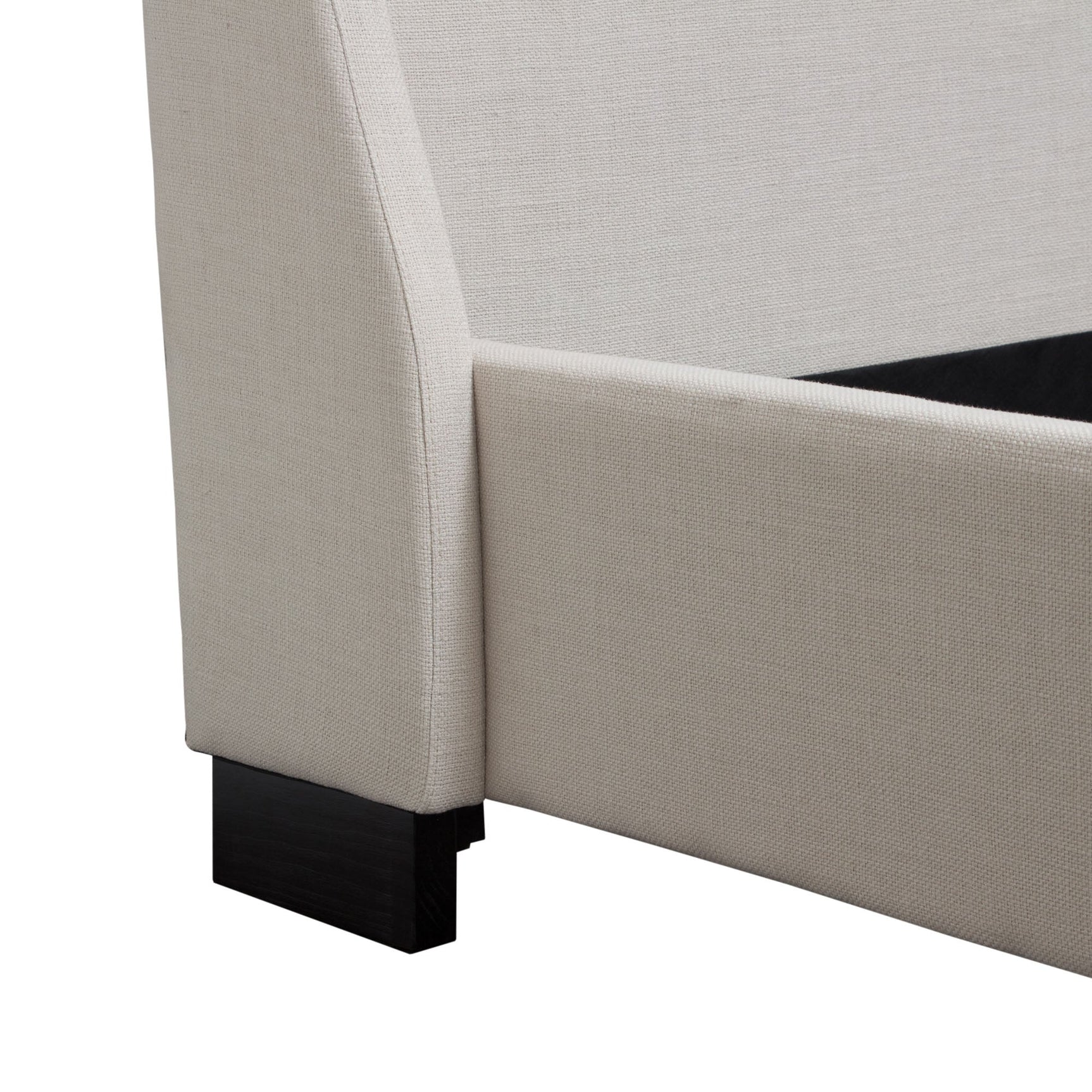 Park Avenue Sand Eastern King Tufted Bed - Ornate Home