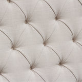 Park Avenue Sand Queen Tufted Bed - Ornate Home