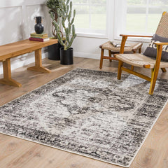 Park Black&Gray Area Rug - Clearance - Ornate Home