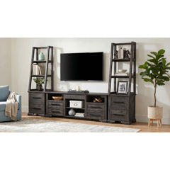 Park Ridge Charcoal 3-Piece Entertainment Center with 71'' TV Console