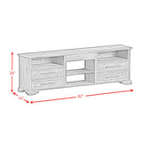Park Ridge Charcoal 3-Piece Entertainment Center with 82'' TV Console