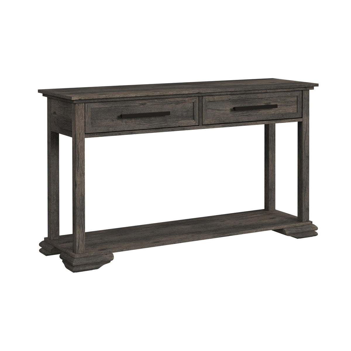 Park Ridge Charcoal 3-Piece Occasional Table Set with Coffee Table, End Table & Sofa Table - Ornate Home